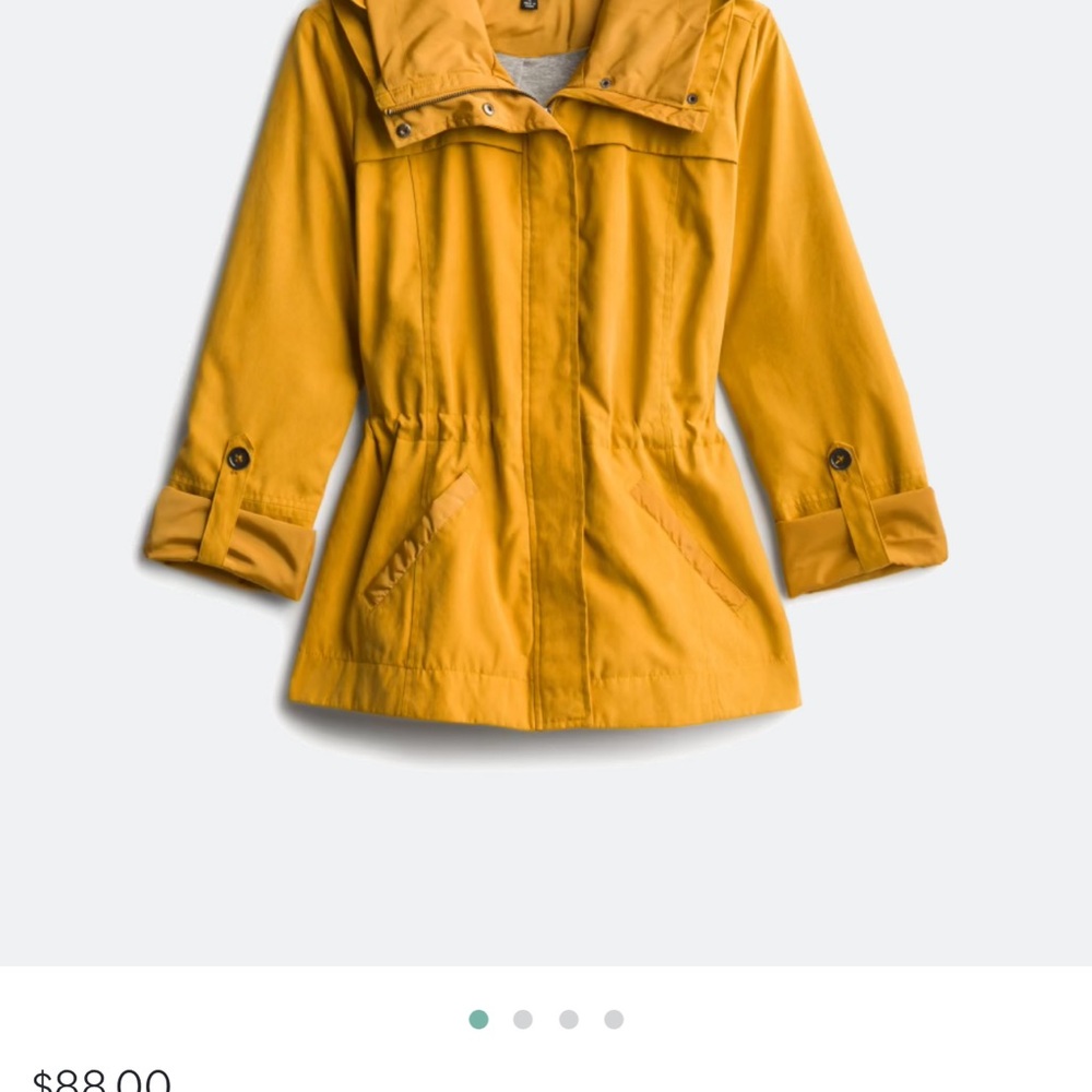 Lightweight Yellow Rain Jacket - image 1